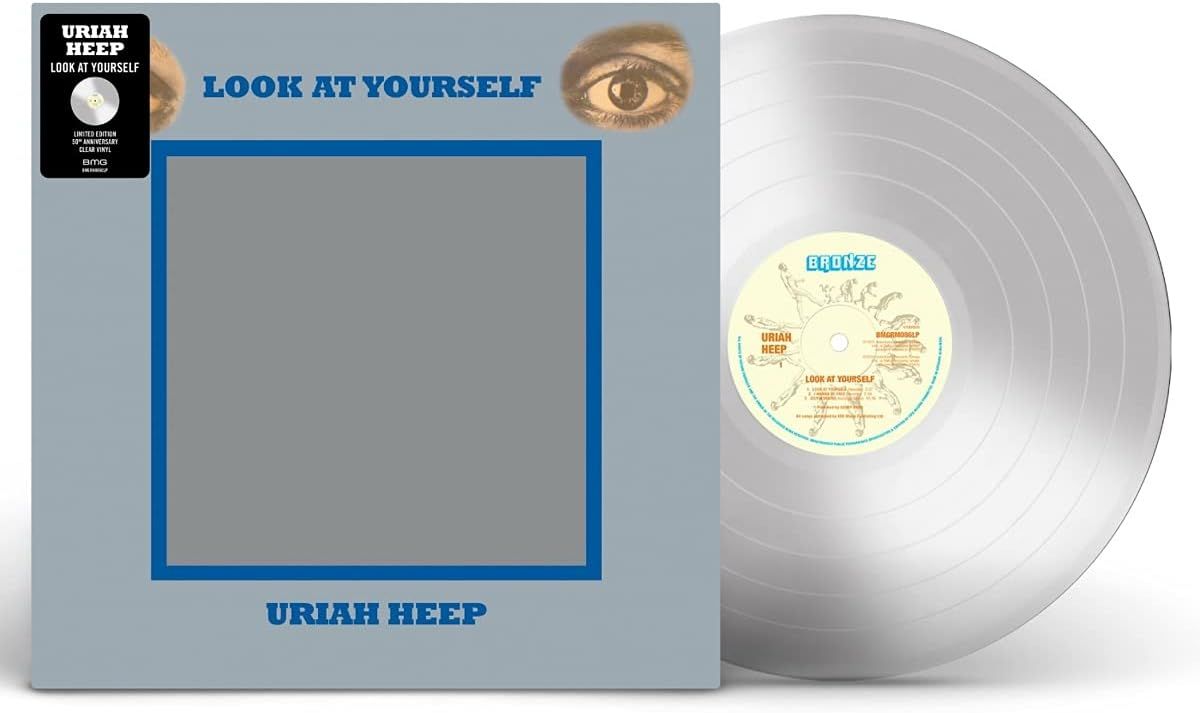 URIAH HEEP Look At Yourself CLEAR VINYL 50th Anniversary NEW &amp; SEALED