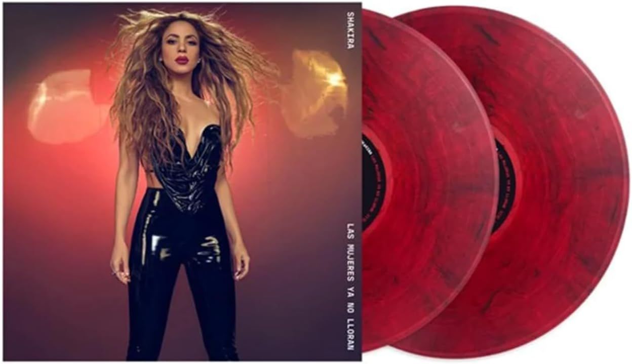 SHAKIRA Las Mujeres Ya No Lloran 2LP RUBY RED VINYL NEW &amp; SEALED