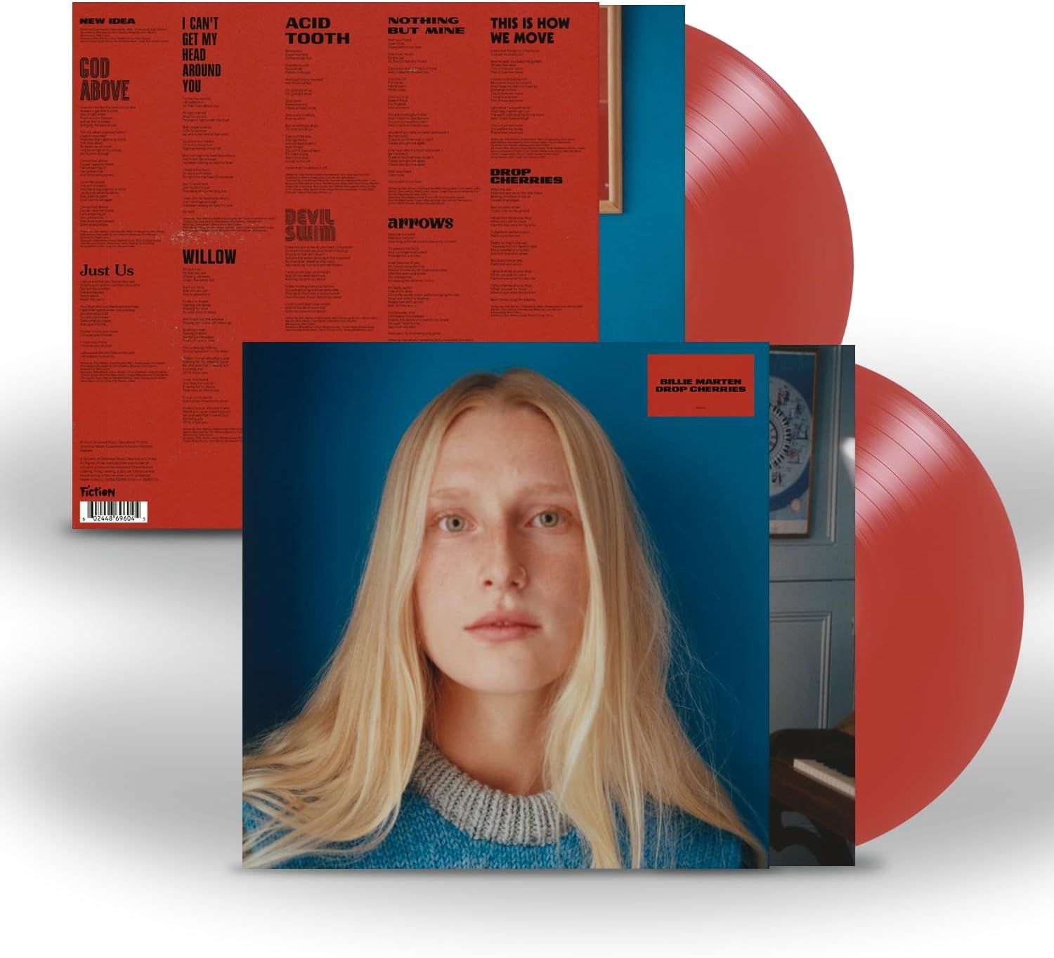 BILLIE MARTEN Drop Cherries RED VINYL NEW &amp; SEALED
