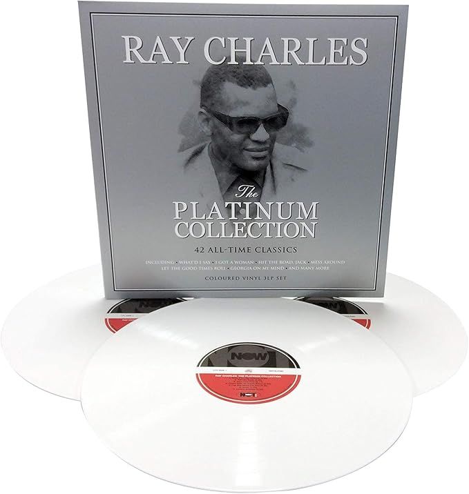 RAY CHARLES Platinum Collection WHITE VINYL 3LP NEW &amp; SEALED