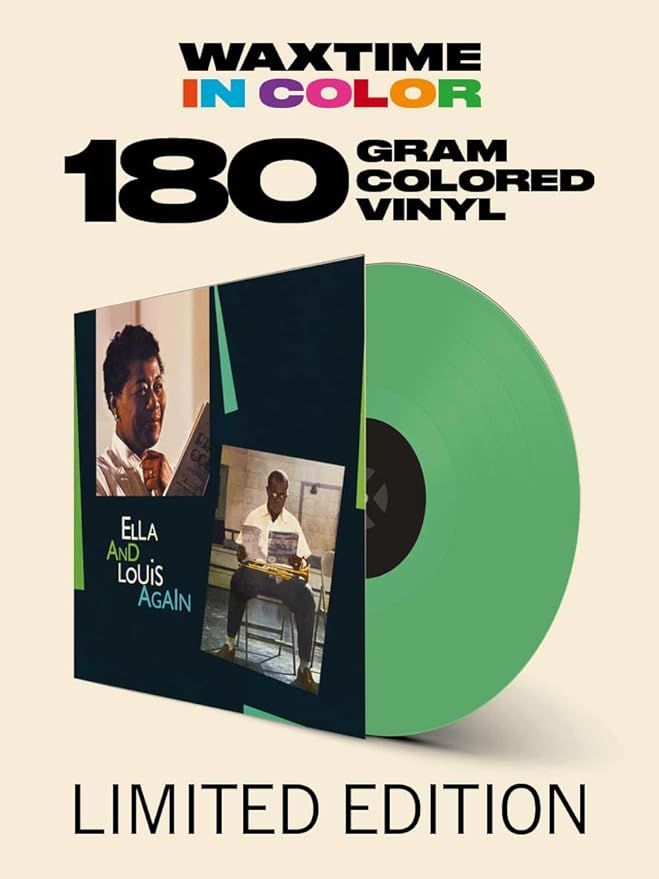 ELLA FITZGERALD &amp; LOUIS ARMSTRONG Ella &amp; Louis Again 180gm COLOURED VINYL NEW &amp; SEALED