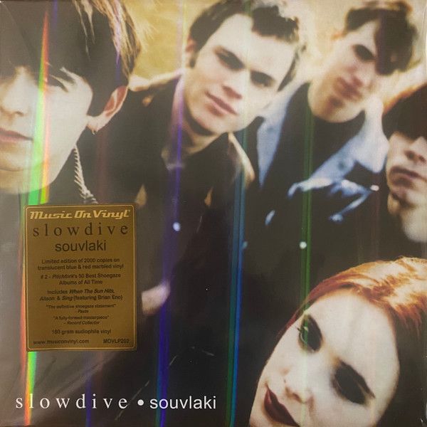 SLOWDIVE Souvlaki 180gm BLUE &amp; RED MARBLED VINYL NEW &amp; SEALED