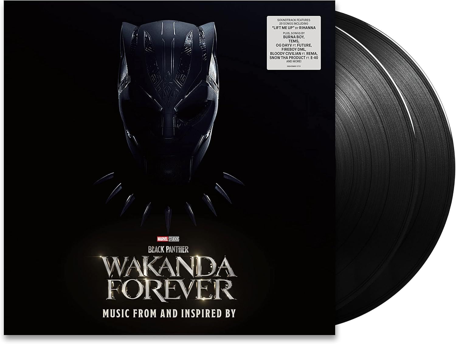 BLACK PANTHER; WAKANDA FOREVER MUSIC FROM &amp; INSPIRED BY 2LP NEW &amp; SEALED