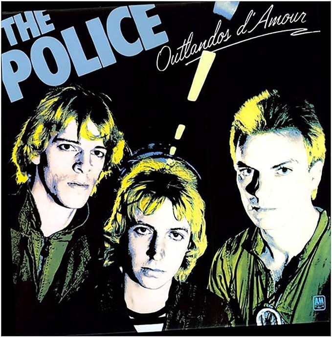 POLICE Outlandos D&#39;Amour BLUE VINYL NEW &amp; SEALED