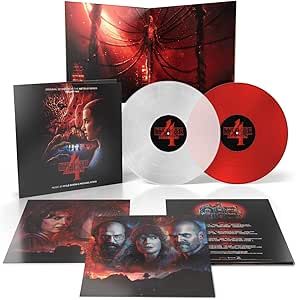 STRANGER THINGS 4 VOL 2 2LP RED &amp; CLEAR NEW &amp; SEALED