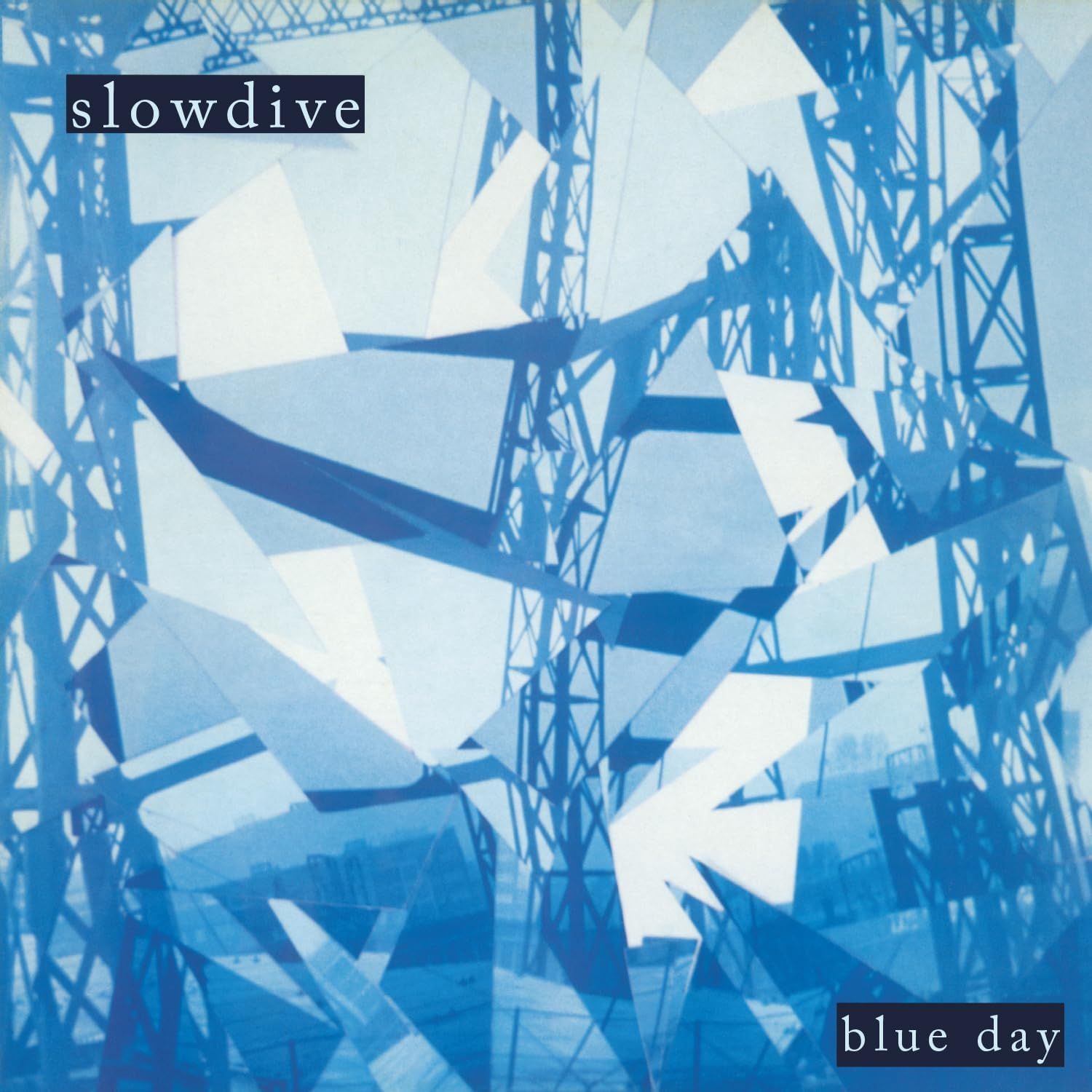 SLOWDIVE Blue Day BLUE &amp; WHITE MARBLED 180gm VINYL NEW &amp; SEALED