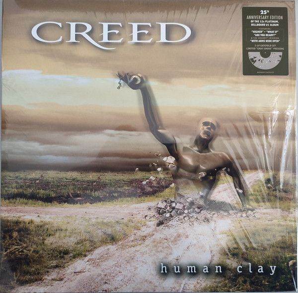 CREED Human Clay 2LP GREY VINYL NEW &amp; SEALED