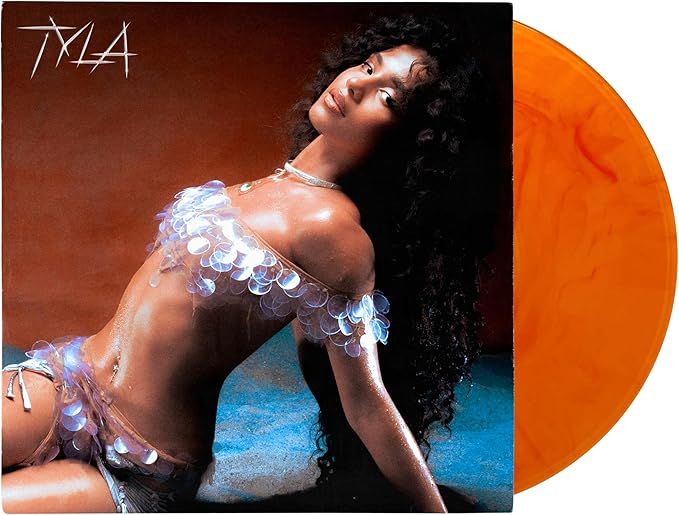 TYLA Tyla ORANGE VINYL WITH RED SWIRL NEW &amp; SEALED