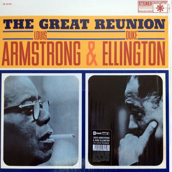 LOUIS ARMSTRONG &amp; DUKE ELLINGTON The Great Reunion 180gm NEW &amp; SEALED
