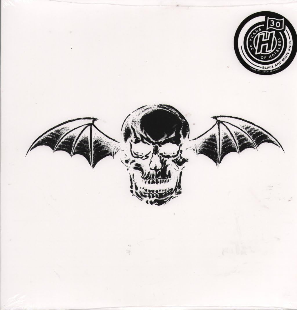 AVENGED SEVENFOLD Avenged Sevenfold 2LP BLACK &amp; WHITE SWIRL NEW &amp; SEALED