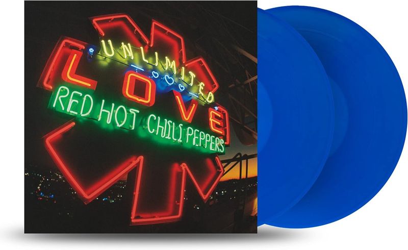 RED HOT CHILI PEPPERS Unlimited Love 2LP BLUE VINYL NEW &amp; SEALED
