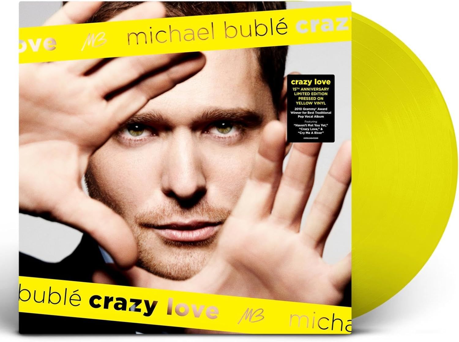MICHAEL BUBLE Crazy Love YELLOW VINYL 15th Anniversary NEW &amp; SEALED