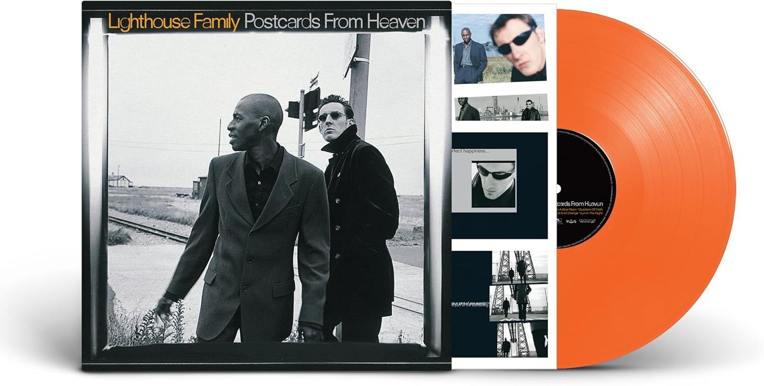 LIGHTHOUSE FAMILY Postcards From Heaven ORANGE VINYL  NEW &amp; SEALED