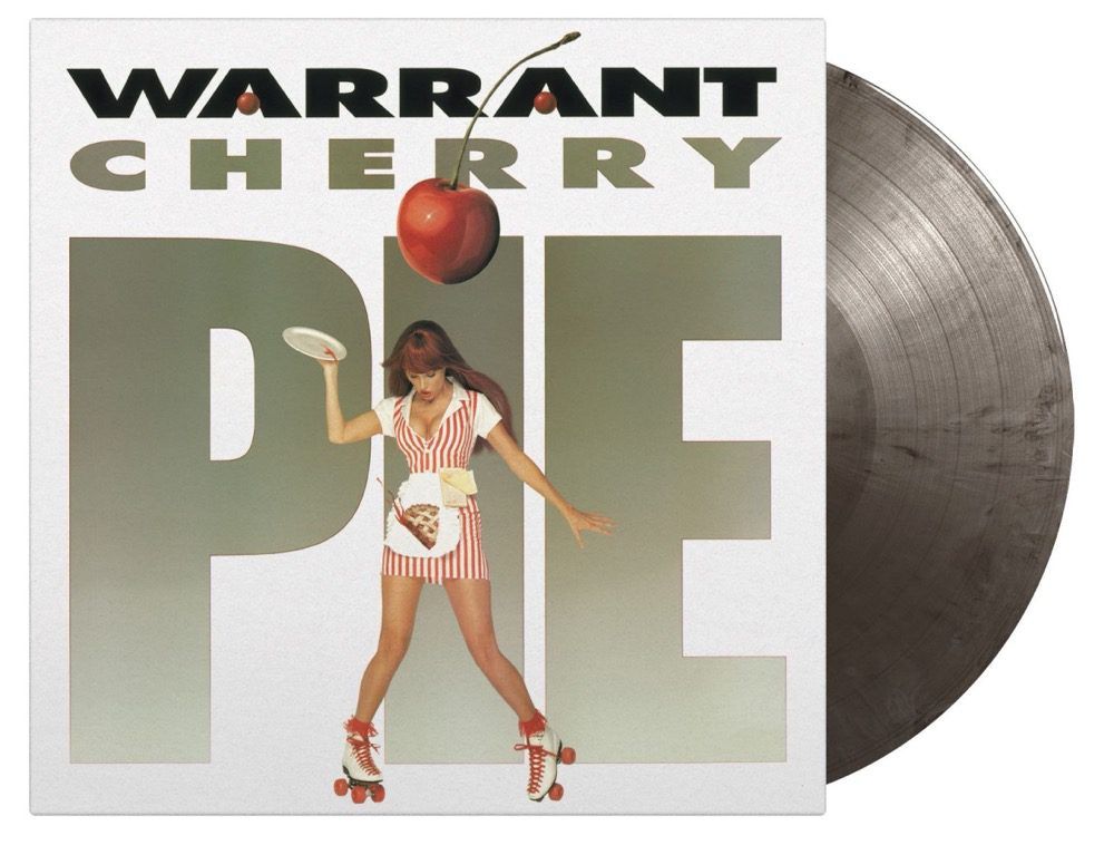 WARRANT Cherry Pie Numbered Silver &amp; Black Marbled 180gm NEW &amp; SEALED