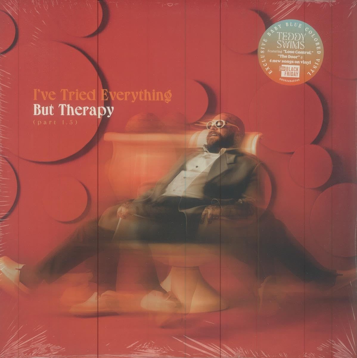TEDDY SWIMS I&#39;ve Tried Everything But Therapy (Part 1.5) BLUE VINYL NEW &amp; SEALED