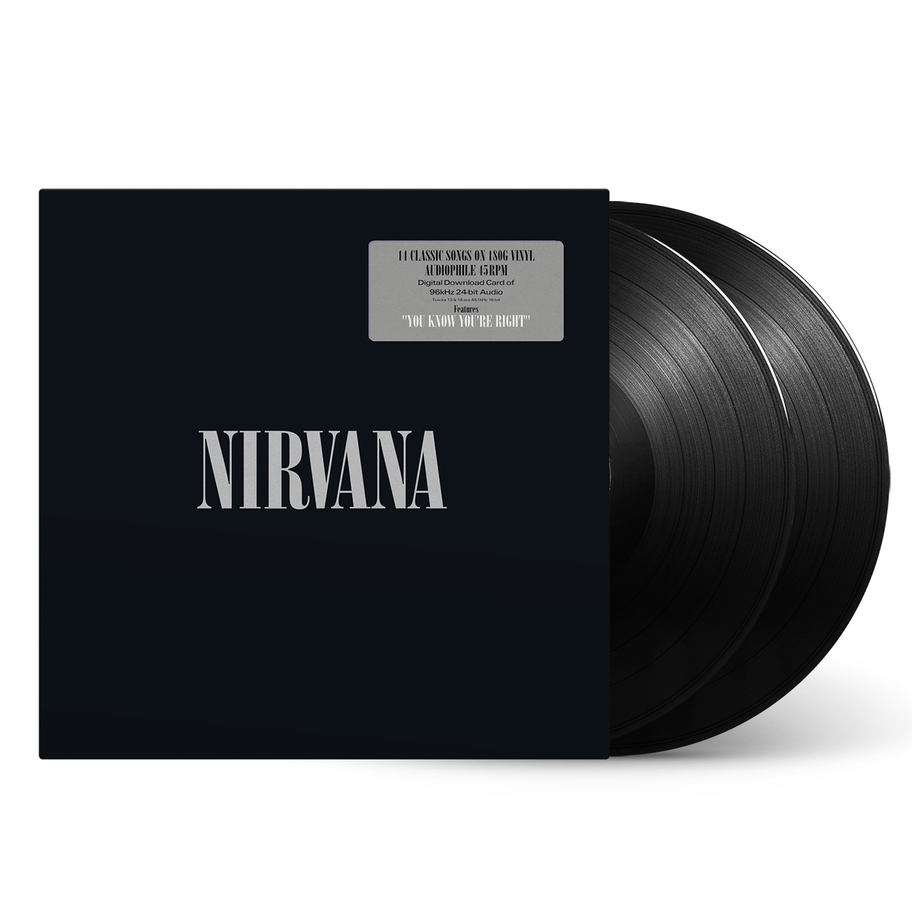 NIRVANA Nirvana 2LP 180gm DELUXE EDITION 45RPM NEW &amp; SEALED