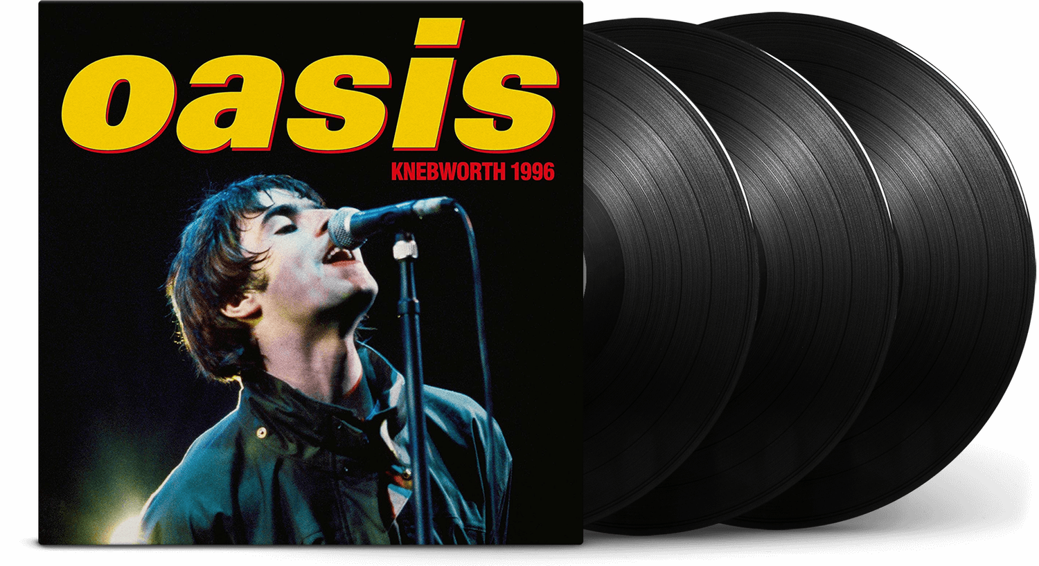 OASIS Knebworth 1996 3LP 180gm NEW &amp; SEALED
