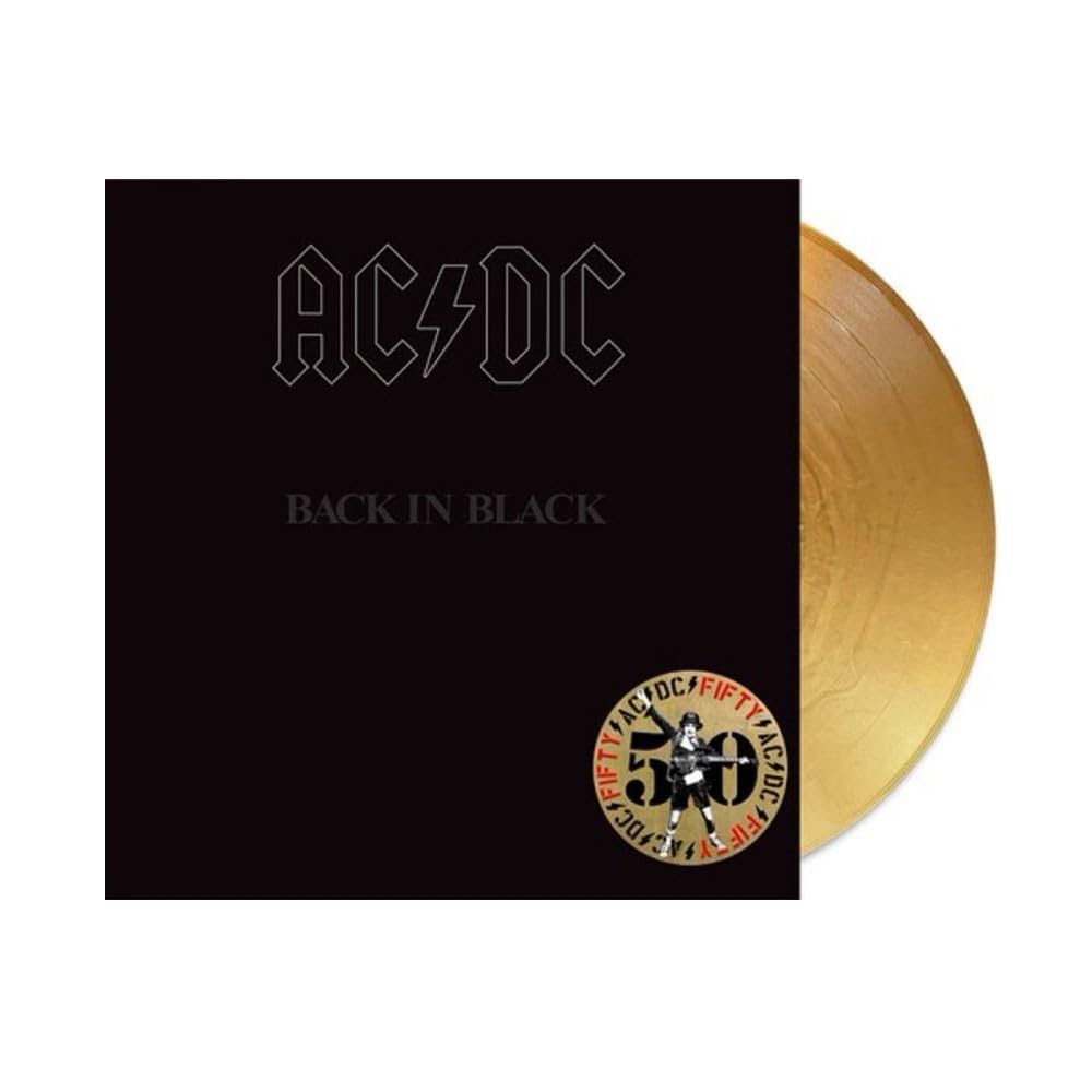 AC/DC Back In Black GOLD VINYL NEW &amp; SEALED