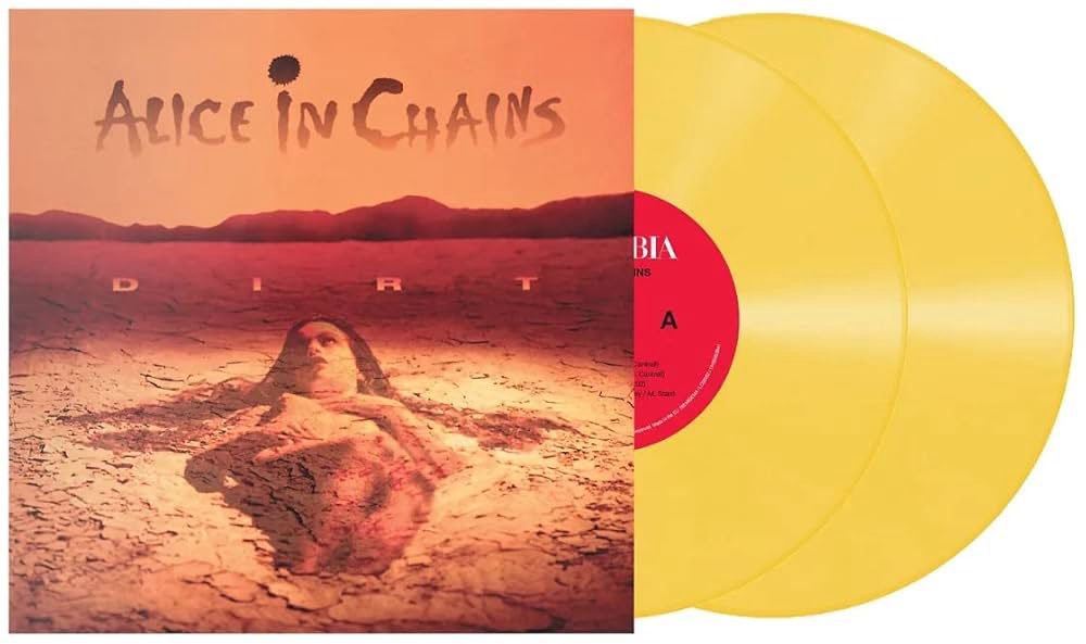 ALICE IN CHAINS Dirt 2LP YELLOW VINYL Remastered (30th Anniversary Edition) NEW &amp; SEALED