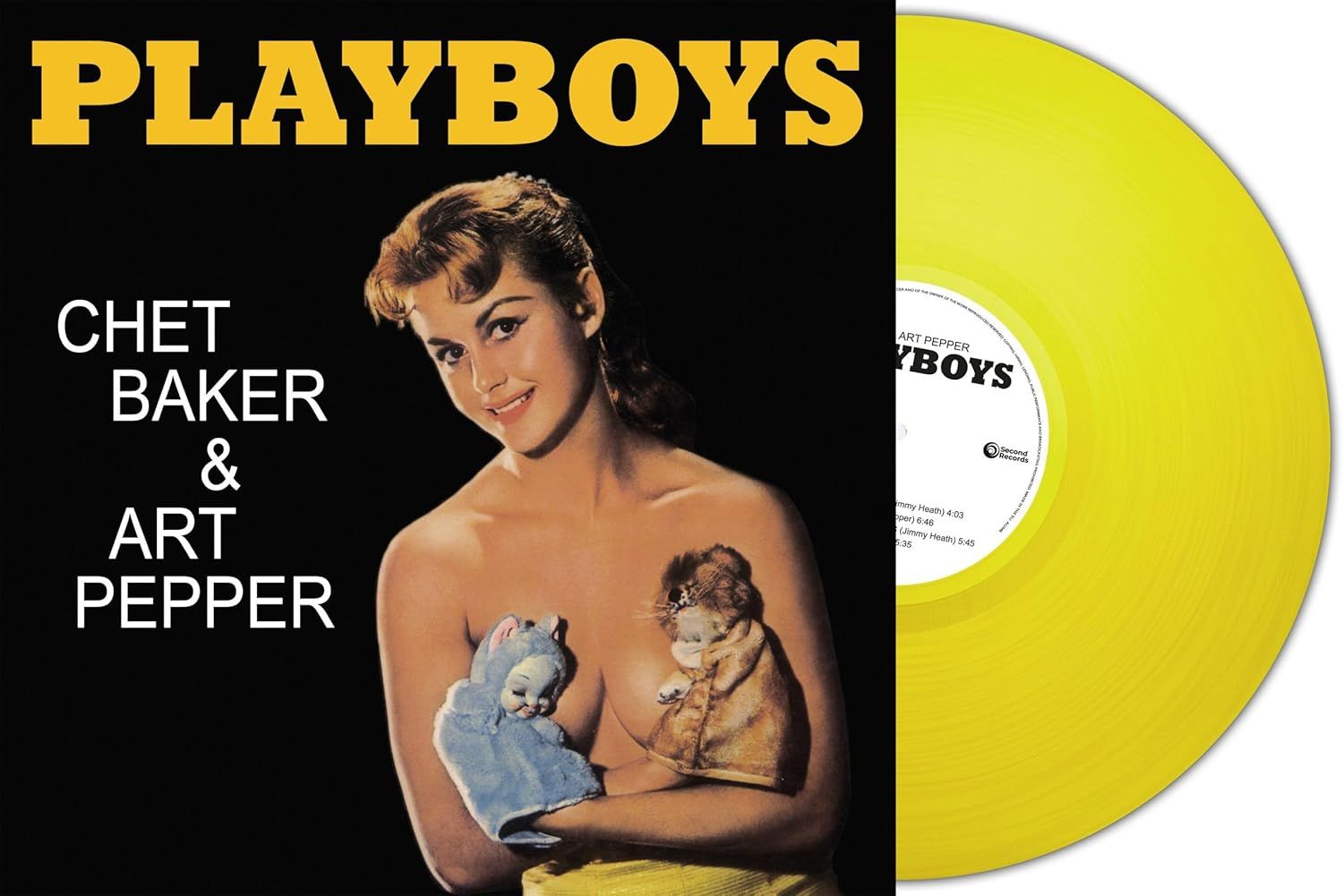 CHET BAKER &amp; ART PEPPER Playboys YELLOW VINYL NEW &amp; SEALED