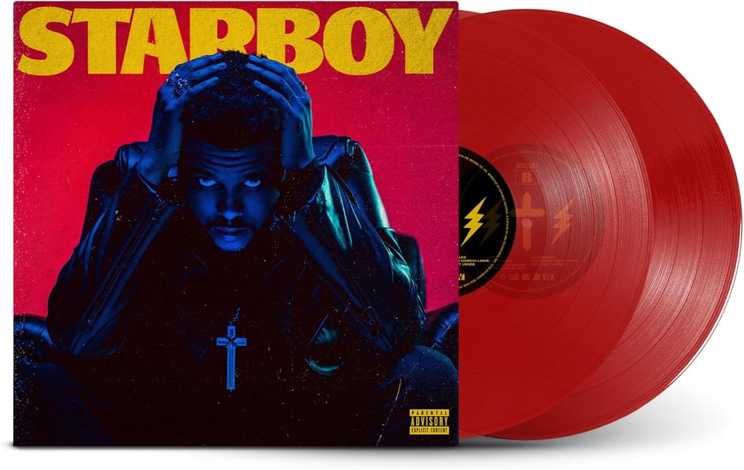 WEEKND Starboy 2LP RED VINYL NEW &amp; SEALED