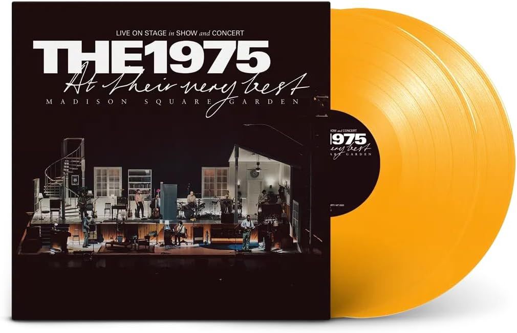 THE 1975 At Their Very Best (Live At Madison Square Garden) 2LP ORANGE VINYL NEW