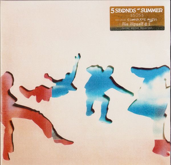 5 SECONDS OF SUMMER 5SOS5 BROWN VINYL NEW &amp; SEALED