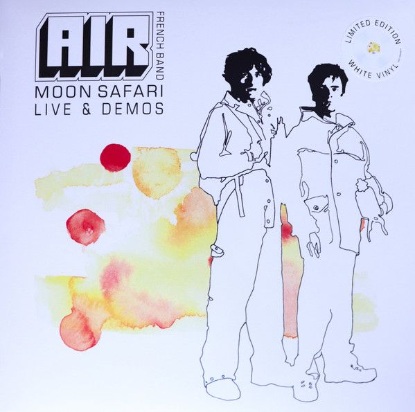 AIR Moon Safari Live &amp; Demos WHITE VINYL RSD 2025 NEW &amp; SEALED