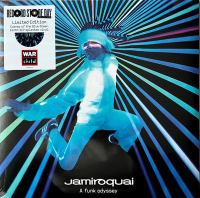 JAMIROQUAI A Funk Odyssey 2LP BLUE & GREEN SPLATTER VINYL RSD 2025 NEW & SEALED