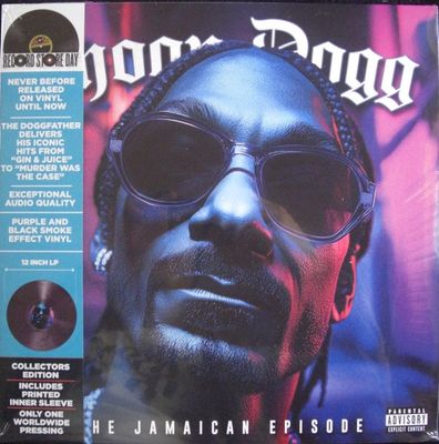 SNOOP DOGG The Jamaican Episode PURPLE &amp; BLACK SMOKE VINYL RSD 2025 NEW &amp; SEALED