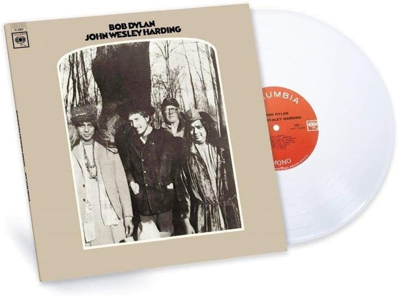 BOB DYLAN John Wesley Harding WHITE VINYL NEW &amp; SEALED