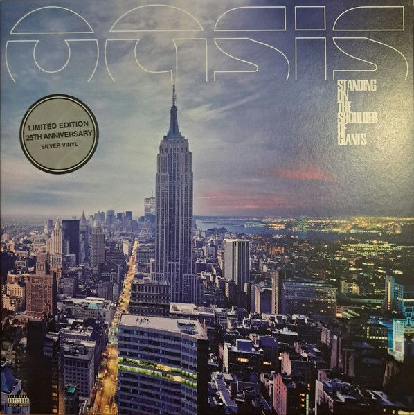OASIS Standing On The Shoulder Of Giants 180gm SILVER VINYL NEW &amp; SEALED