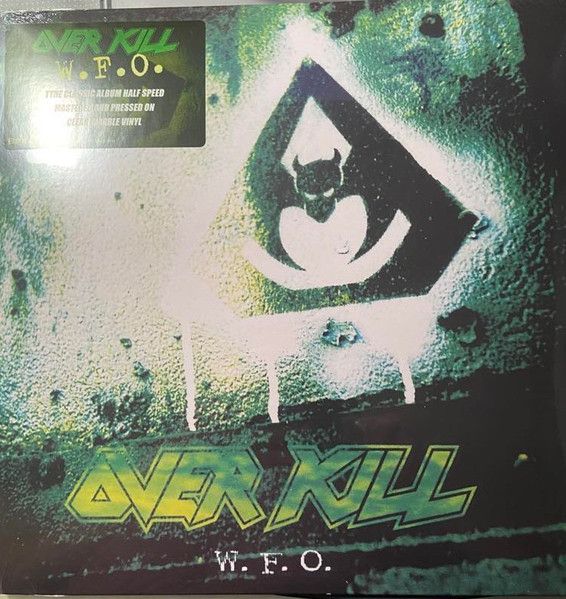 OVERKILL W.F.O. CLEAR MARBLE VINYL NEW &amp; SEALED