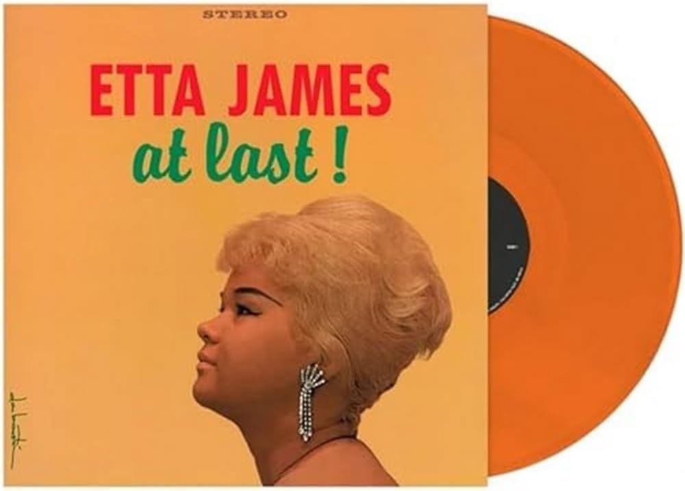 ETTA JAMES At Last 180gm ORANGE VINYL NEW &amp; SEALED