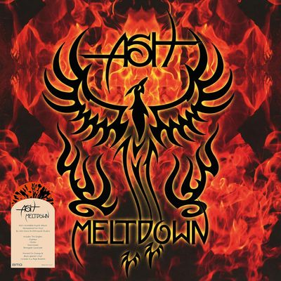 ASH Meltdown ORANGE &amp; BLACK SPLATTER VINYL NEW &amp; SEALED