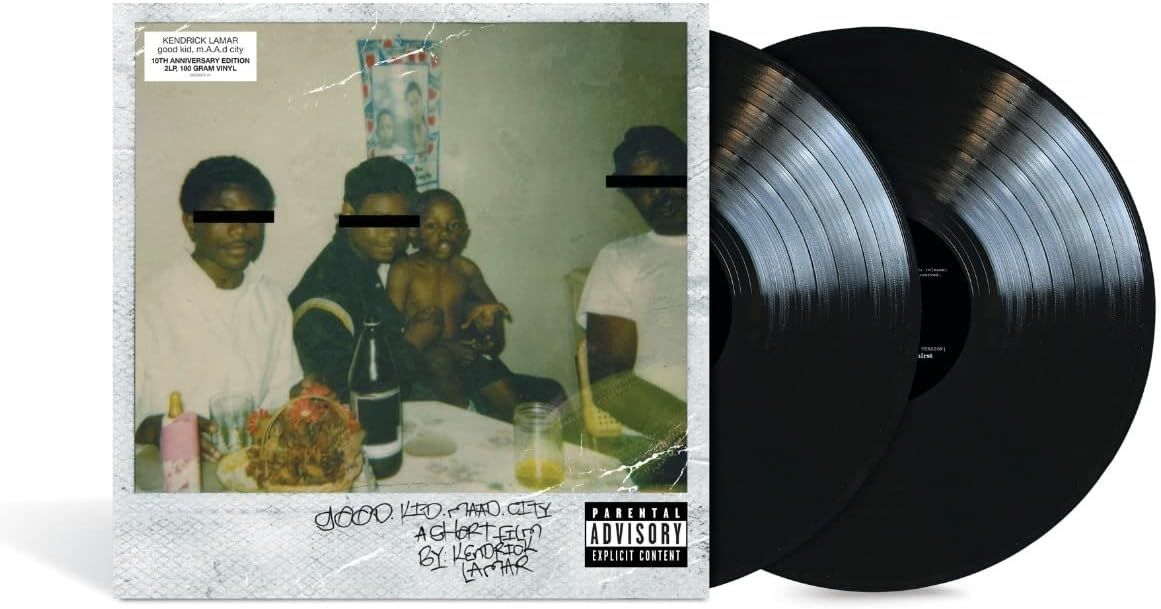 KENDRICK LAMAR Good Kid, m.A.A.d city 2LP NEW &amp; SEALED
