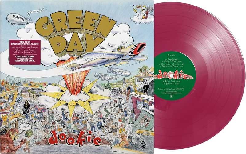 GREEN DAY Dookie FRUIT PUNCH COLOURED VINYL NEW &amp; SEALED