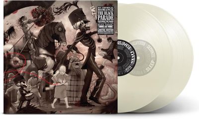 MY CHEMICAL ROMANCE The Black Parade 2LP 4th Side Etched MILKY CLEAR VINYL NEW &amp; SEALED