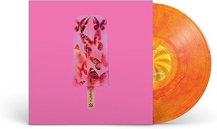 JAMES Yummy ORANGE MARBLED VINYL 180gm NEW &amp; SEALED