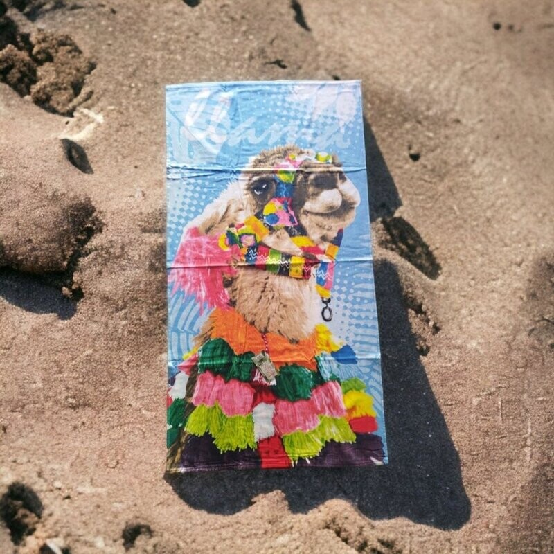 Toalla de playa grande algodón egipcio rápido secado y absorbente Medidas 90_x_175 cm, envíos desde España.