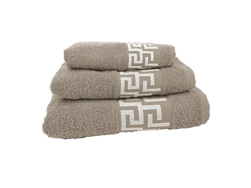 Toallas de baño en Beige, set 3 Piezas Ejicio100% algodón Portuguesa Gran absorción,450g/m2,súper Suave.