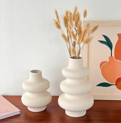 Minimalist Wave Vase