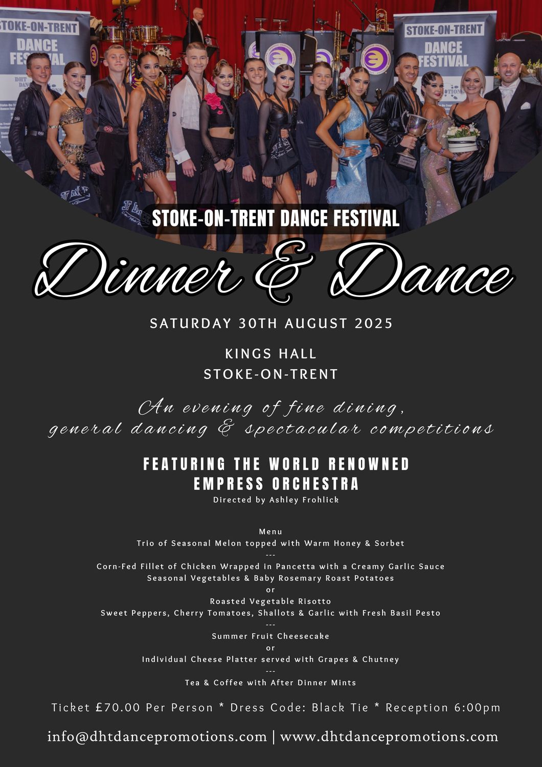 STOKE-ON-TRENT DINNER &amp; DANCE 2025