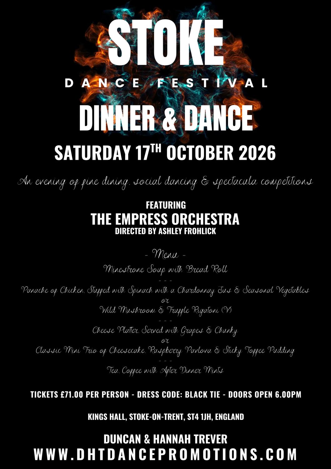 STOKE-ON-TRENT DINNER &amp; DANCE 2026