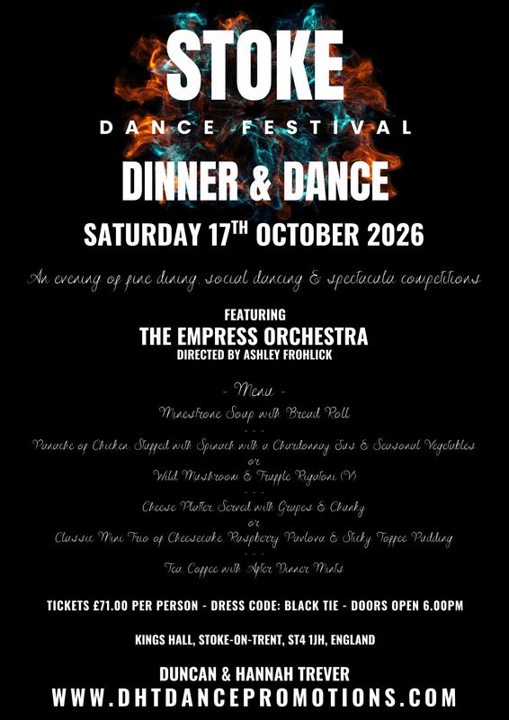 STOKE-ON-TRENT DINNER &amp; DANCE 2026