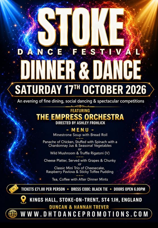 STOKE-ON-TRENT DINNER &amp; DANCE 2026