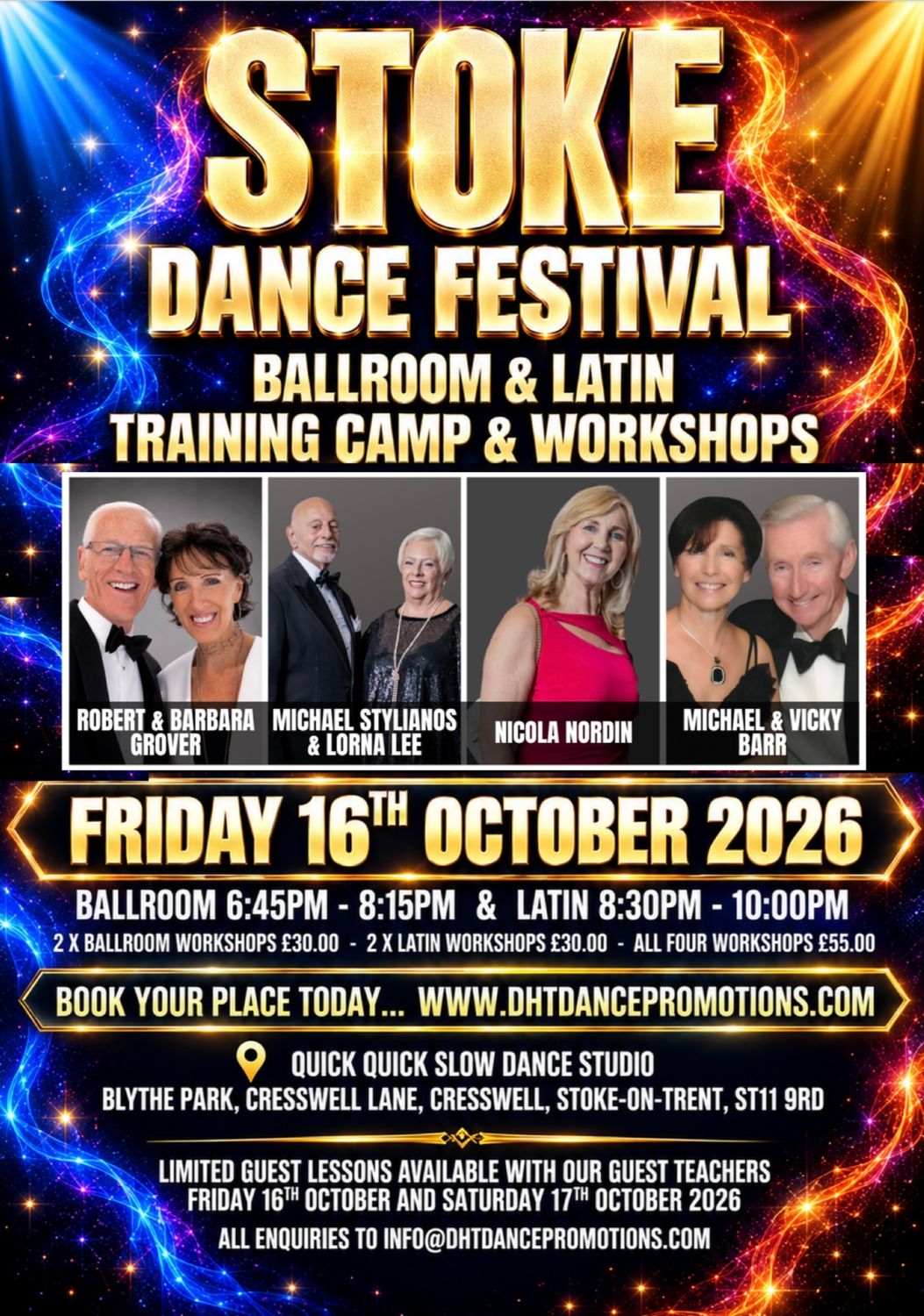 Stoke Dance Festival Training Camp