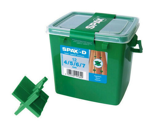 Espaceur de Lames de Terrasse SPAX  (12pc) Espaceur de Lames de Terrasse SPAX  (12pc)