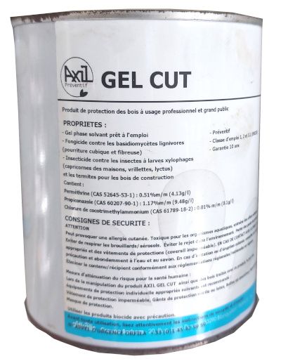 Gel anti-termite
