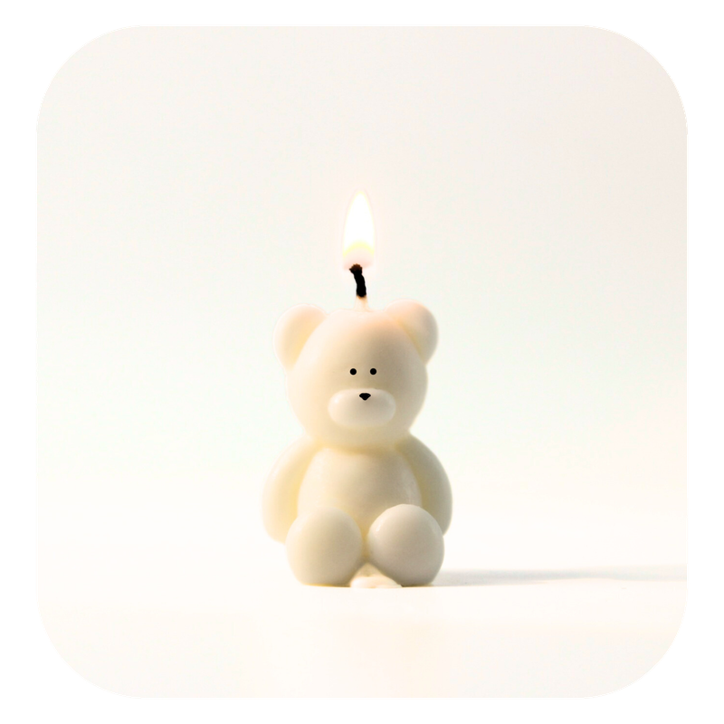 Mini Bear Candle